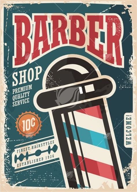 Home Lukeruk Barber Shop Barber Shop Vintage Barber Poster