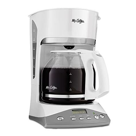 Mr Coffee Skx20 Rb 12 Cup Programmable Coffeemaker White