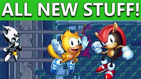 Sonic Mania Plus Brand New Game Update Bringing New
