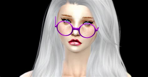 Jennisims Downloads Sims 4 Sets Of Accessory Glasses And Necklace