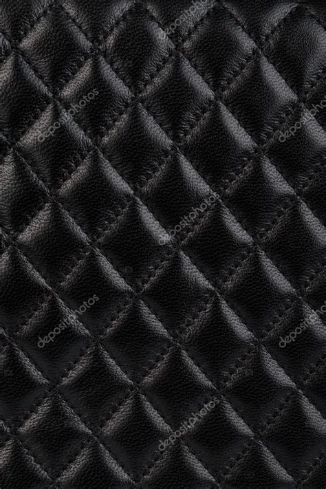 Black Quilted Leather Background Stock Photo By ©dutko 57622321