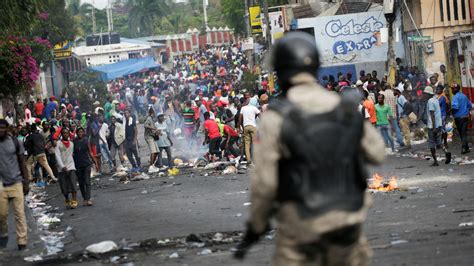 el hartazgo económico político y social incrementa la violencia de las protestas en haití