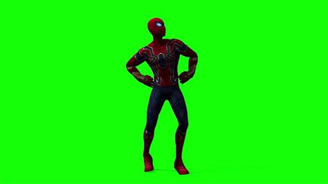 Green Screen Video Effect Spider Man And Thanos Dancing Youtube