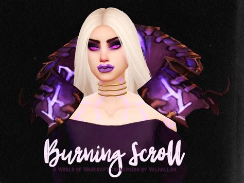 Burning Scroll A World Of Warcraft Conversion By Valhallan Comes In 25
