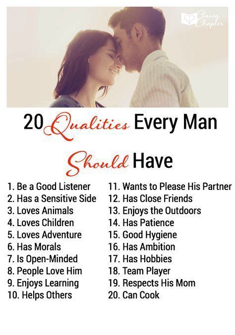 Qualities Every Man Should Have Marriage Advice Marriage Tips Marriage Ideas Ways To Help