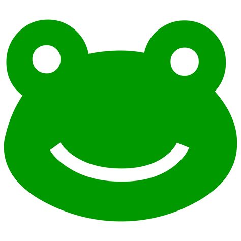 Smiling Frog Face On Transparent Background 18251098 Png
