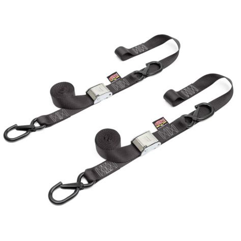 Powertye Soft Tye Fat Strap Latch Hook Tie Downs 72 X 15 Bayside Performance