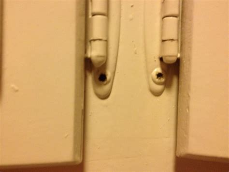 They aren't just cabinets, they are fine furniture. How do you remove painted, striped screws off old cabinet ...