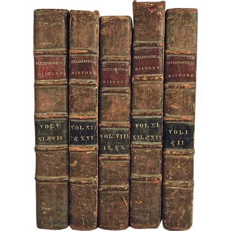 Complete Set Of Antique Books A New Ecclesiastical History Of The