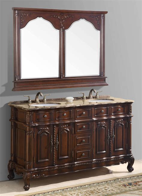 Made with 100% solid wood and plywood only! 60 - 69 Inch Vanities | Double Bathroom Vanities | Double ...