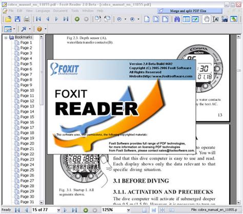 Foxit reader filehippo view, edit or create pdf files . Software-update: Foxit Reader 2.0 build 0602 beta ...