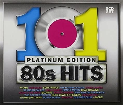 101 80s Hits Platinum Edition Cd