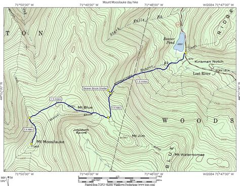 Mount Moosilauke Via The Beaver Brook Trail