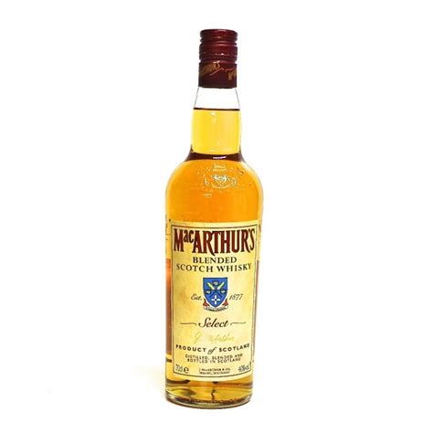 Macarthurs Scotch Whisky 700ml Aft Drinkscash And Carry