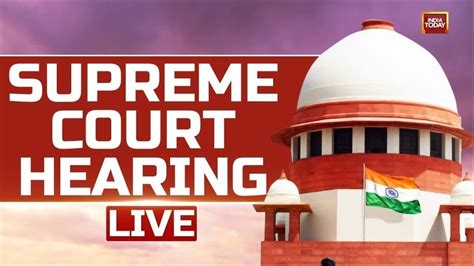 Supreme Court Live Streaming Process Of Election Commission