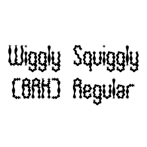 Wiggly Squiggly Brk Regular Font Free Fonts On Creazilla Creazilla