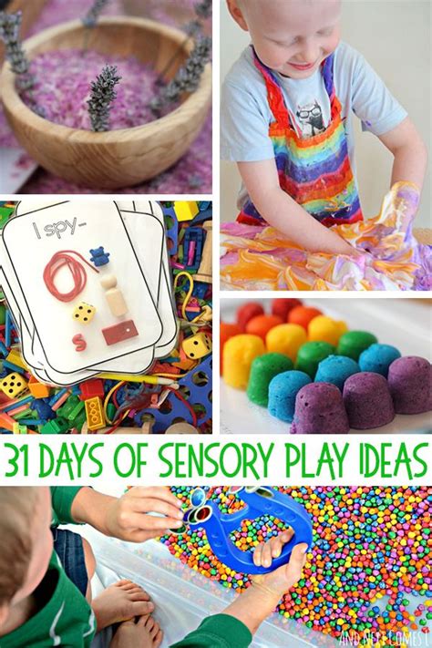 31 Days Of Sensory Play Ideas Kid Approved Childhood101 Sensory