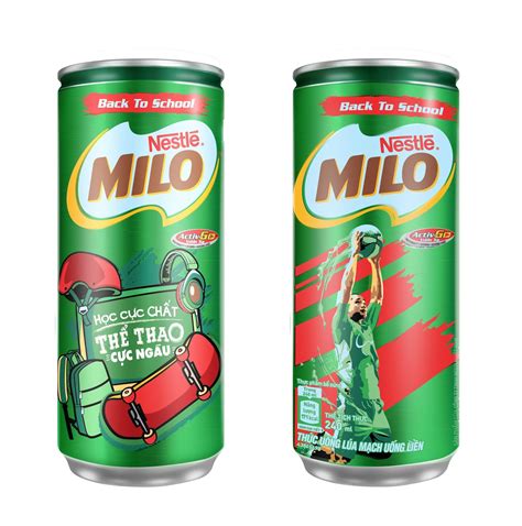 Nestlé Milo Back To School 2018 Limited Edition Packaging Of The World