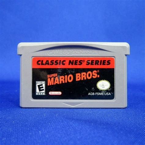 Super Mario Bros Classic Nes Series Gba Game Boy Advance 2004