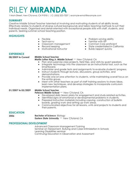 45 Special Education Resume Sample That You Should Know