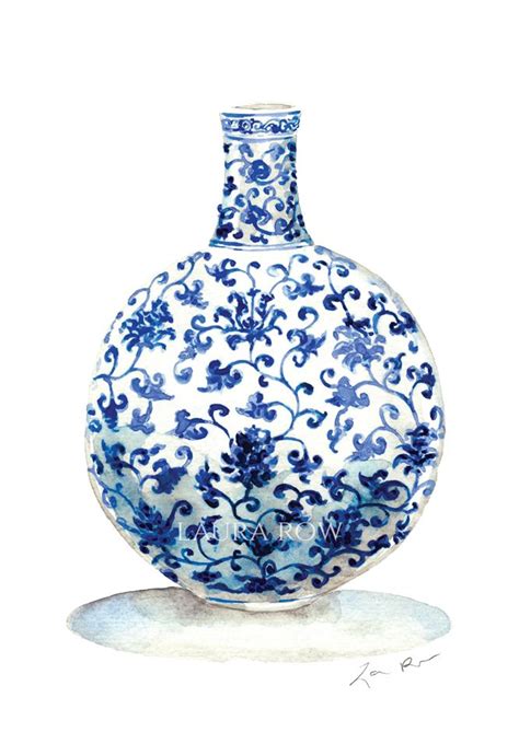 Blue And White Monday With Laura Row Chinese Wall Art Ginger Jar