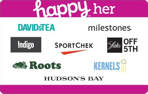 Each one has a selection of retailers to use them, including favorites like macy's and bed bath and beyond, ulta beauty and gamestop. Happy Her Gift Card | GiftCards.ca