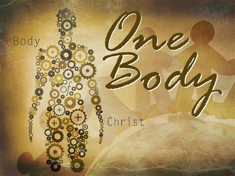 One Body Division Will Get You Nowhere Living Water For Today