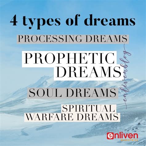 Dreams 4 Types Of Dreams And Their Meanings