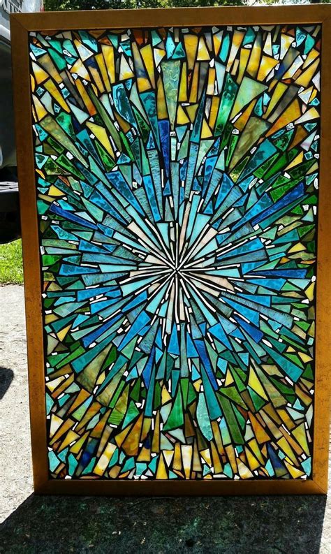 Stunning Stained Glass Windows Design Ideas 07 Sea Glass Art Projects