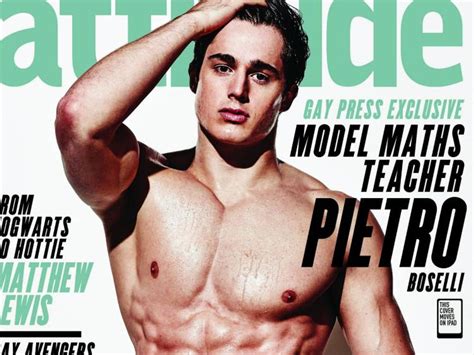 Model Watch Hot Teacher Pietro Boselli Covers Attitudes Swimwear Special