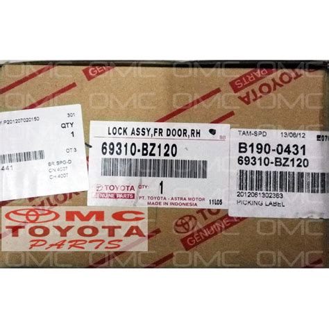 Jual Door Lock Depan Kanan Avanza Xenia All New Bz Fjhfj Di