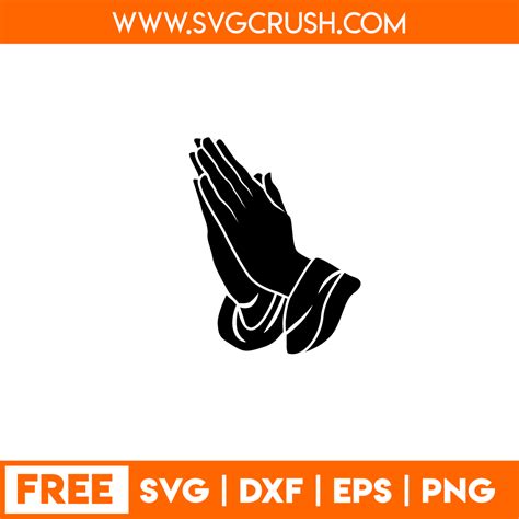 Get Praying Hands Svg Free Png Free Svg Files Silhouette And Cricut