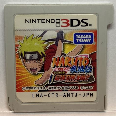 Nintendo 3ds Naruto Shippuden The New Era Japanese Battle Action Games
