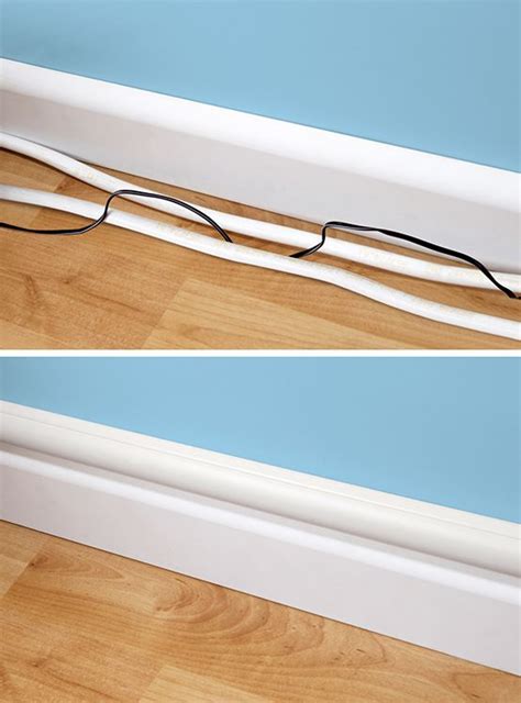 How To Hide Cables And Cords By Incorporating Decorative Trunking Or