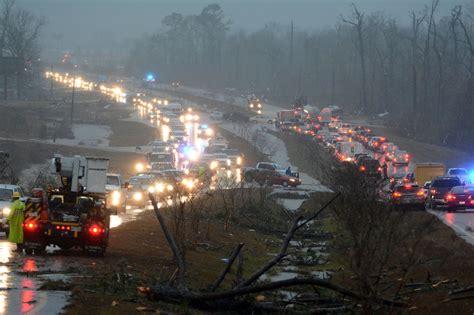 Severe Thunderstorms Pummel The Southeast Reports Of Flooding The