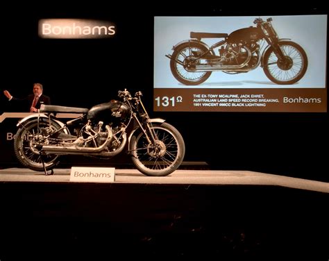 Bonhams Sets Record For Highest Motorcycle Price At Auction