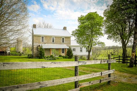 1801 Stone Farmhouse For Sale In Perryville Kentucky — Captivating Houses