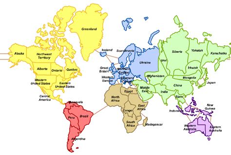 Images Of World Map Without Labels Political Map Of World With Images