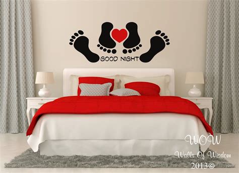 Funny Good Night Bedroom Sexy Adult Quote Wall Sticker Wall Art Home