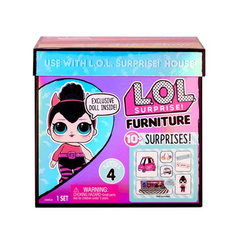 Lol Surprise Furniture Series 4 Bb Auto Shop With Spice Doll And 10