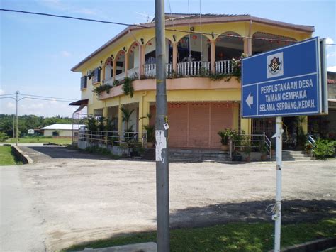 Perumahan polis desa tasik sungai besi; PERPUSTAKAAN DESA TAMAN CEMPAKA