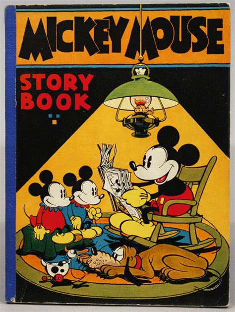 Mickey Mouse Story Book By Walt Disney Studio Staff 1931 From