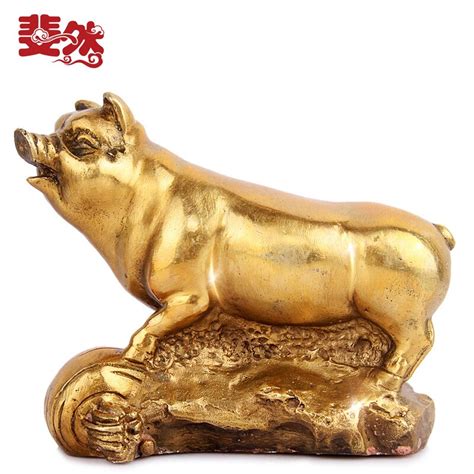 Has 12 Copper Twelve Zodiac Ornaments Crafts Zhaocai Copper Jewelry