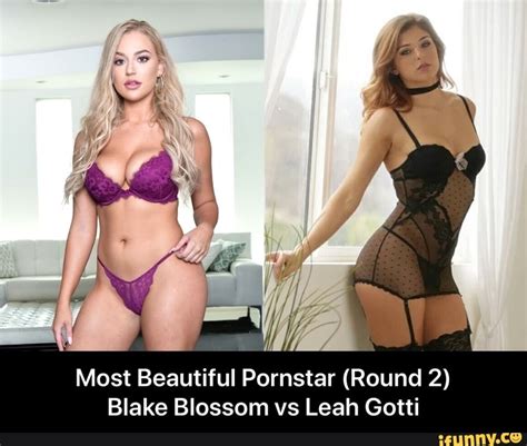 Most Beautiful Pornstar Round 2 Blake Blossom Vs Leah Gotti Most