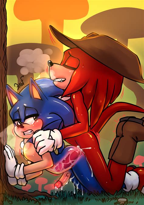 Rule 34 Against Tree Anal Anal Sex Blue Fur Echidna From Behind Gay Knuckles The Echidna