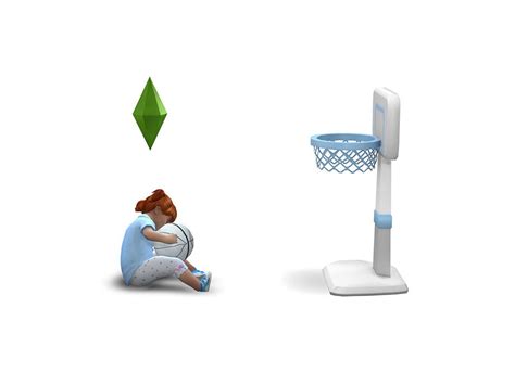 The Sims Resource Patreon Functional Toddler Basketball Hoop