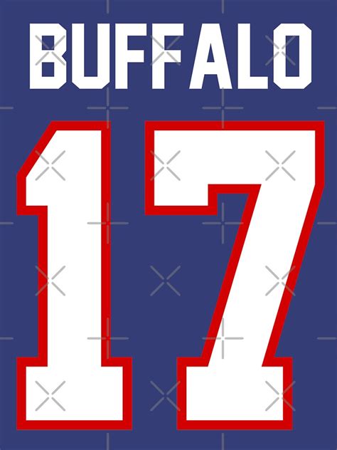 Buffalo Bills 17 Pullover Hoodie For Sale By Immortalent Redbubble