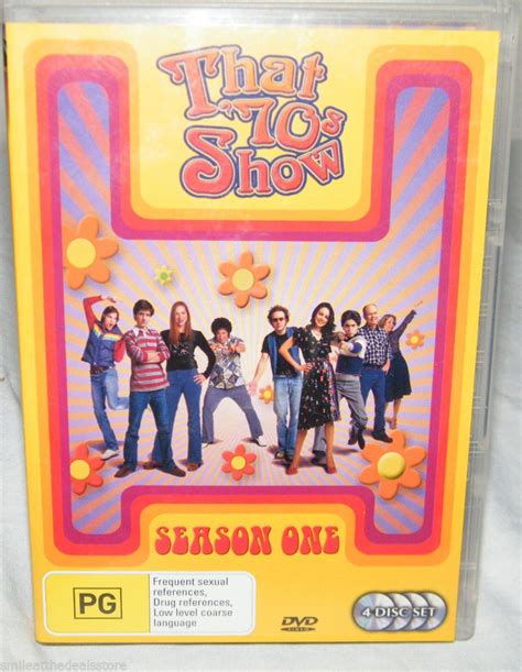 That 70s Show Season 1 Dvd 2004 4 Disc Set That 70s Show Dvd