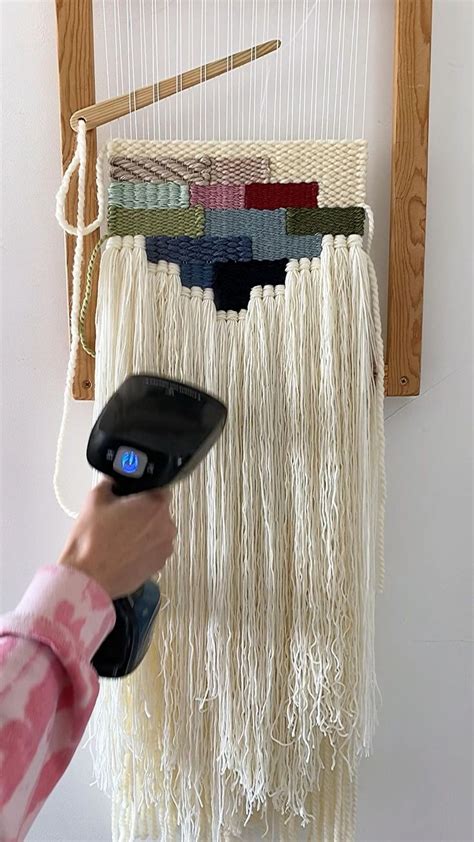 Weaving Hack Fringe Steam Woven Tapestry Wovenwallhanging In 2022