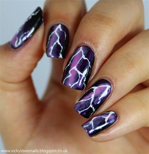 We did not find results for: Lightning Storm Nails (With images) | Book nail art, Black ...